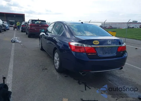 2013 Honda Accord Ex-L V-6 из США, поврежденный, VIN 1HGCR3F81DA046892